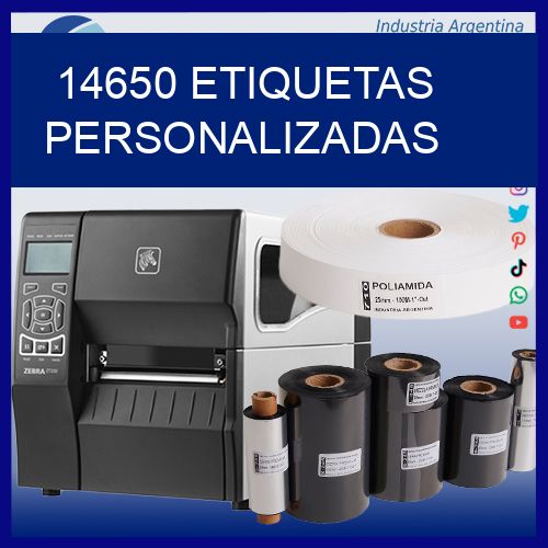 14650 etiquetas personalizadas