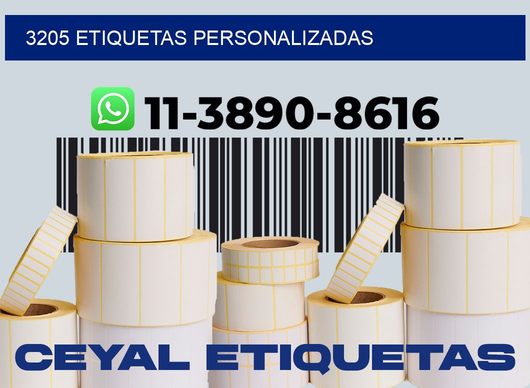 3205 etiquetas personalizadas