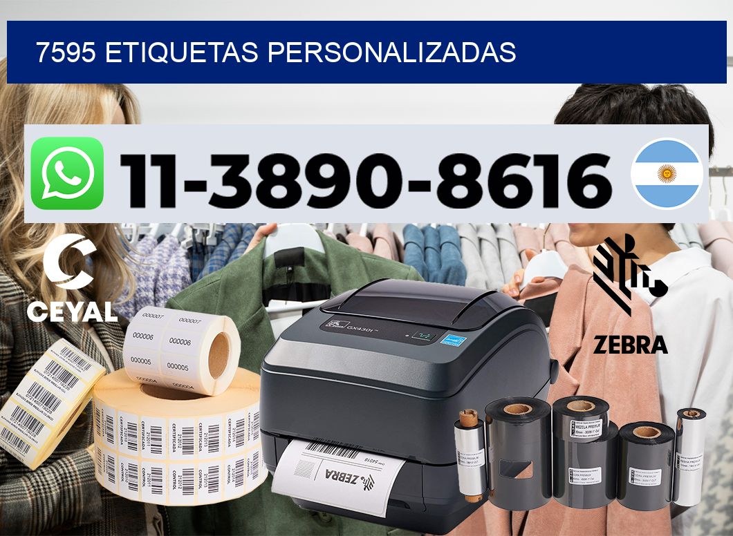 7595 etiquetas personalizadas