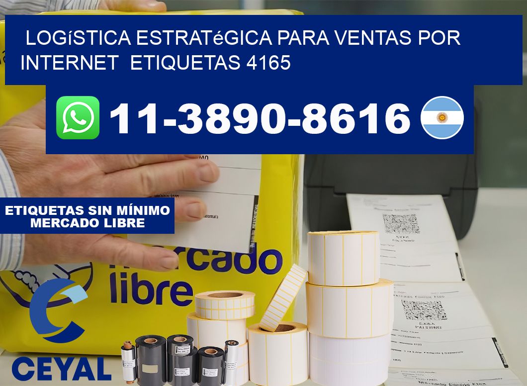 Logística estratégica para ventas por internet  etiquetas 4165