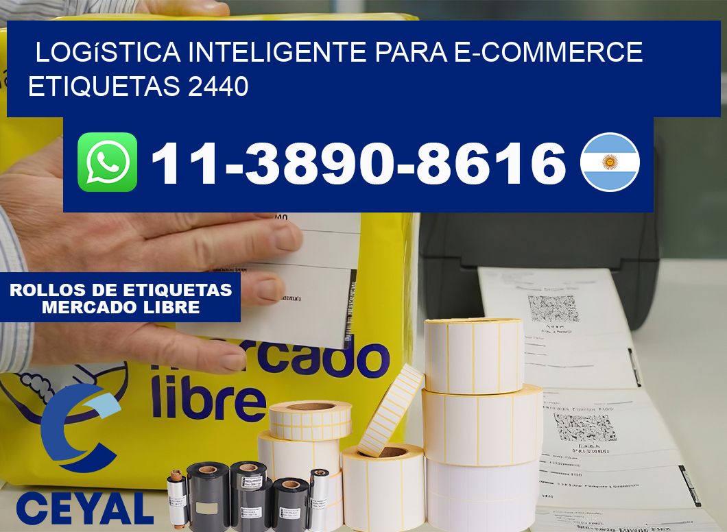 Logística inteligente para e-commerce  etiquetas 2440