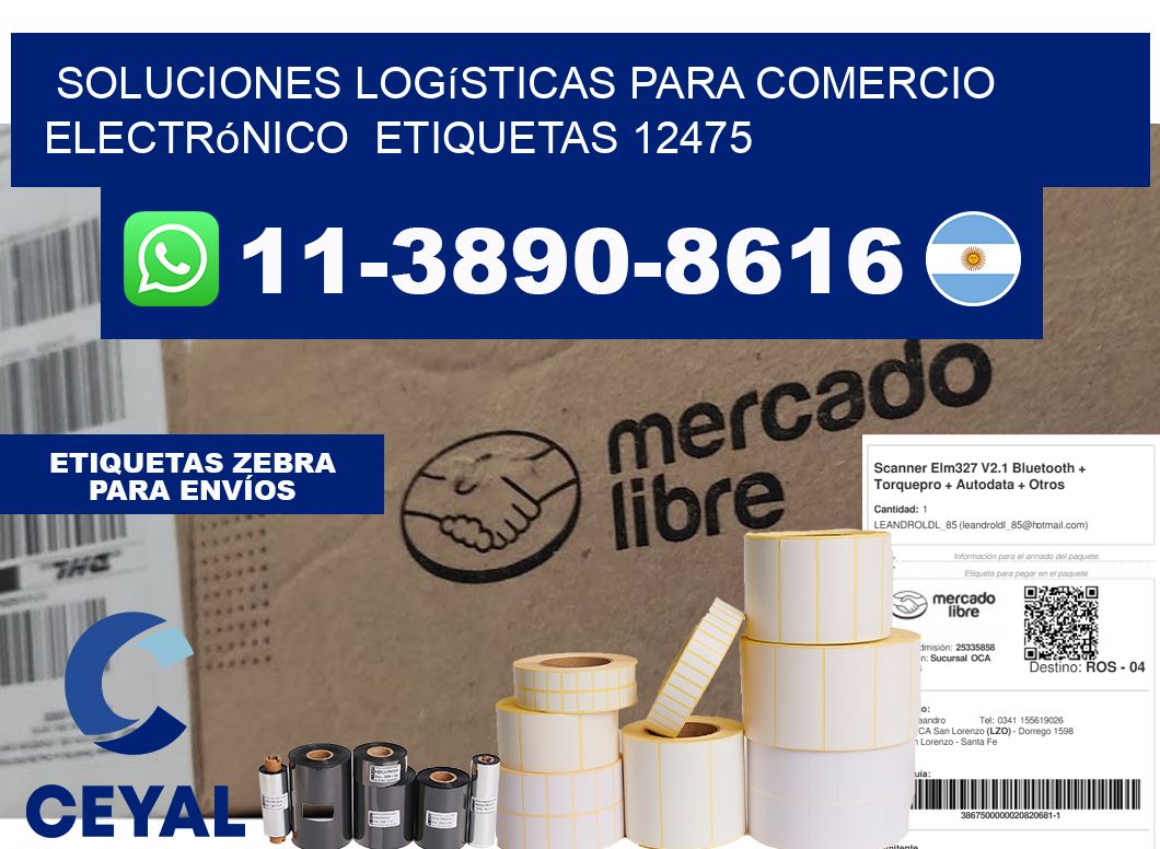 Soluciones logísticas para comercio electrónico etiquetas 12475