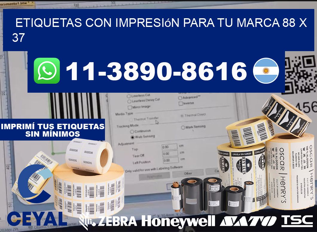 etiquetas con impresión para tu marca 88 x 37