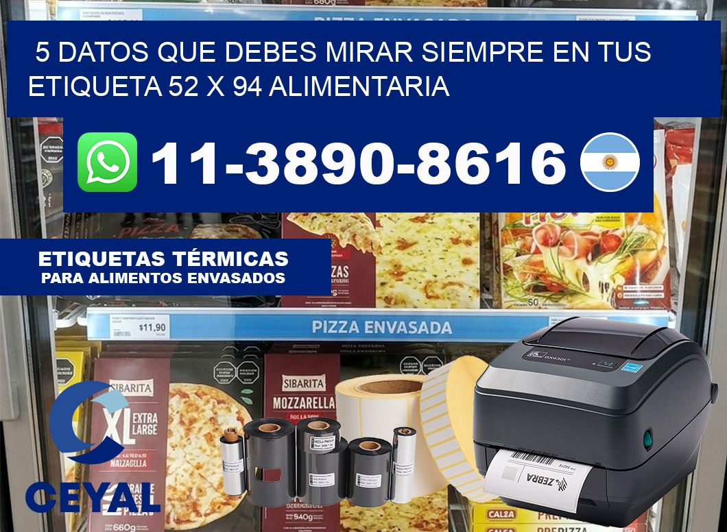 5 datos que debes mirar siempre en tus etiqueta 52 x 94 alimentaria