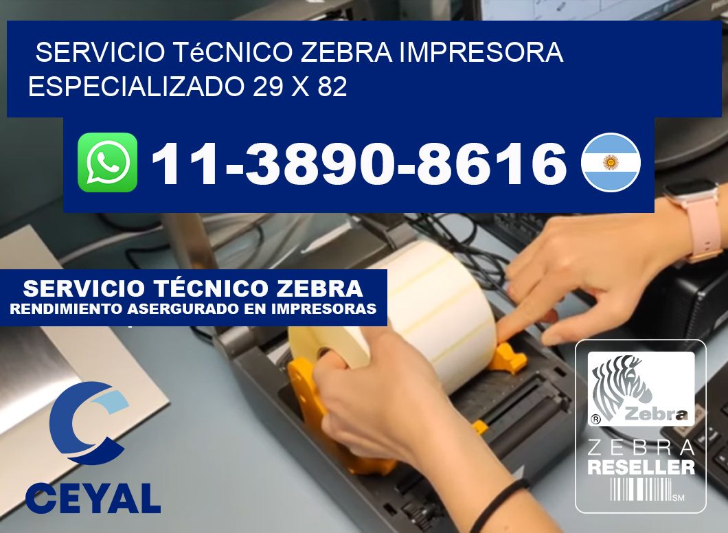 Servicio Técnico Zebra Impresora Especializado 29 x 82