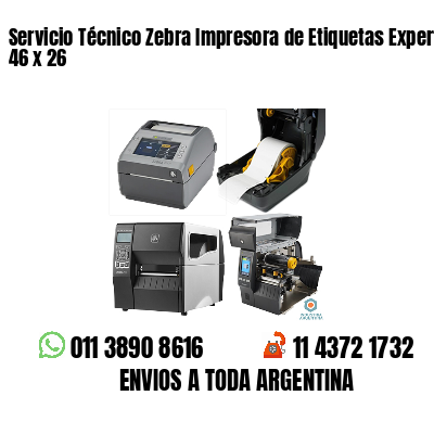 Servicio Técnico Zebra Impresora de Etiquetas Experto 46 x 26