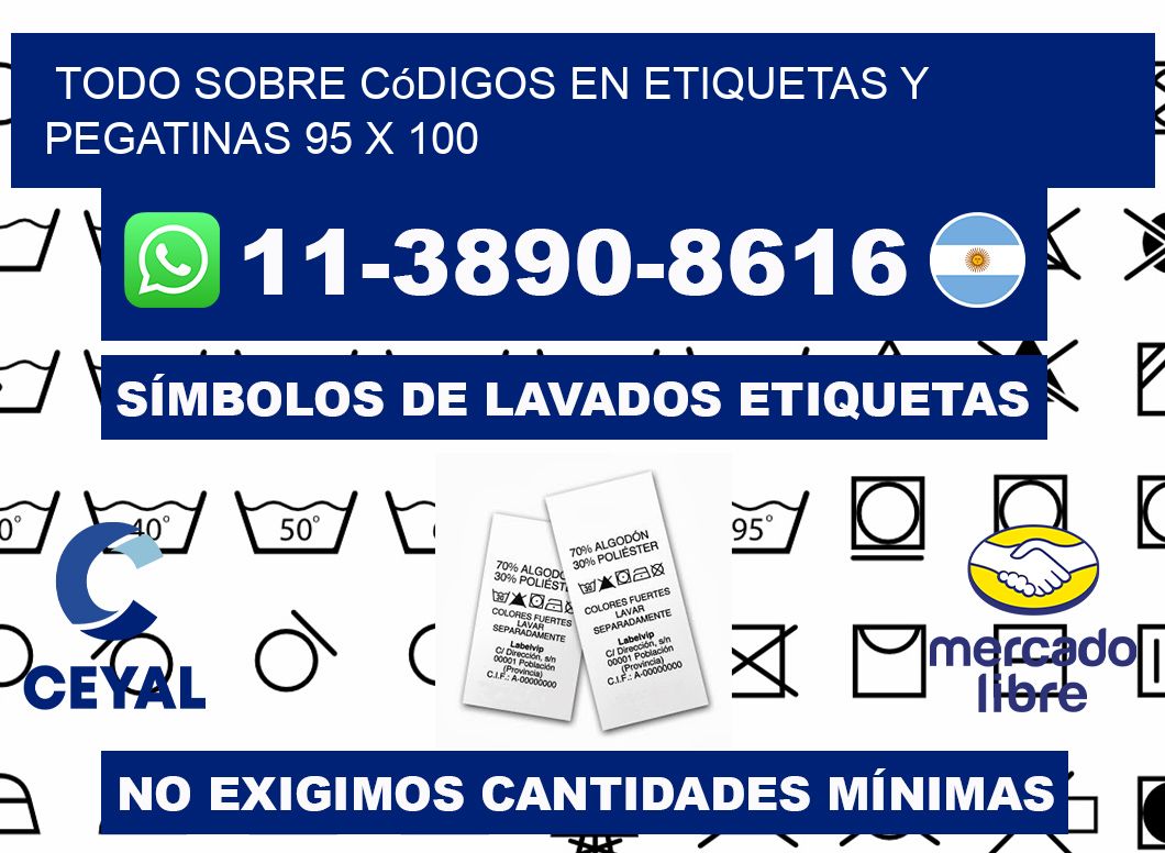 Todo sobre códigos en etiquetas y pegatinas 95 x 100