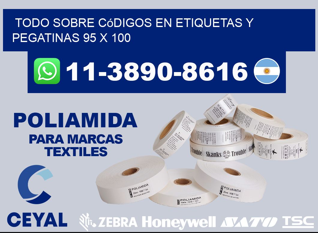 Todo sobre códigos en etiquetas y pegatinas 95 x 100