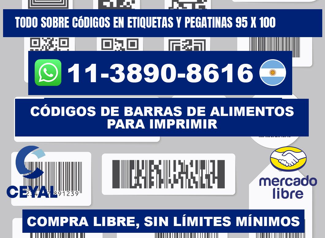 Todo sobre códigos en etiquetas y pegatinas 95 x 100