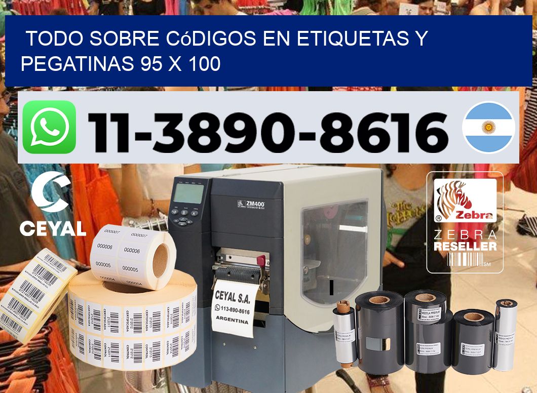 Todo sobre códigos en etiquetas y pegatinas 95 x 100
