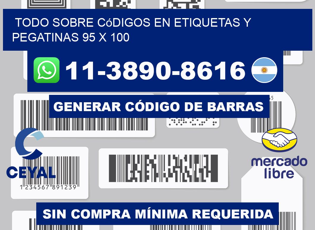 Todo sobre códigos en etiquetas y pegatinas 95 x 100