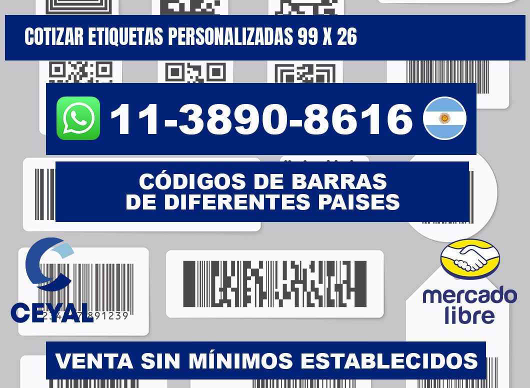 cotizar etiquetas personalizadas 99 x 26