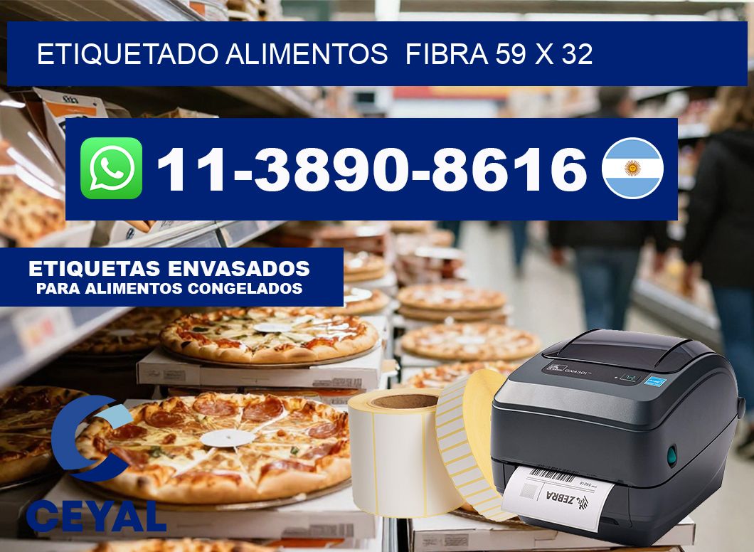 etiquetado alimentos  Fibra 59 x 32