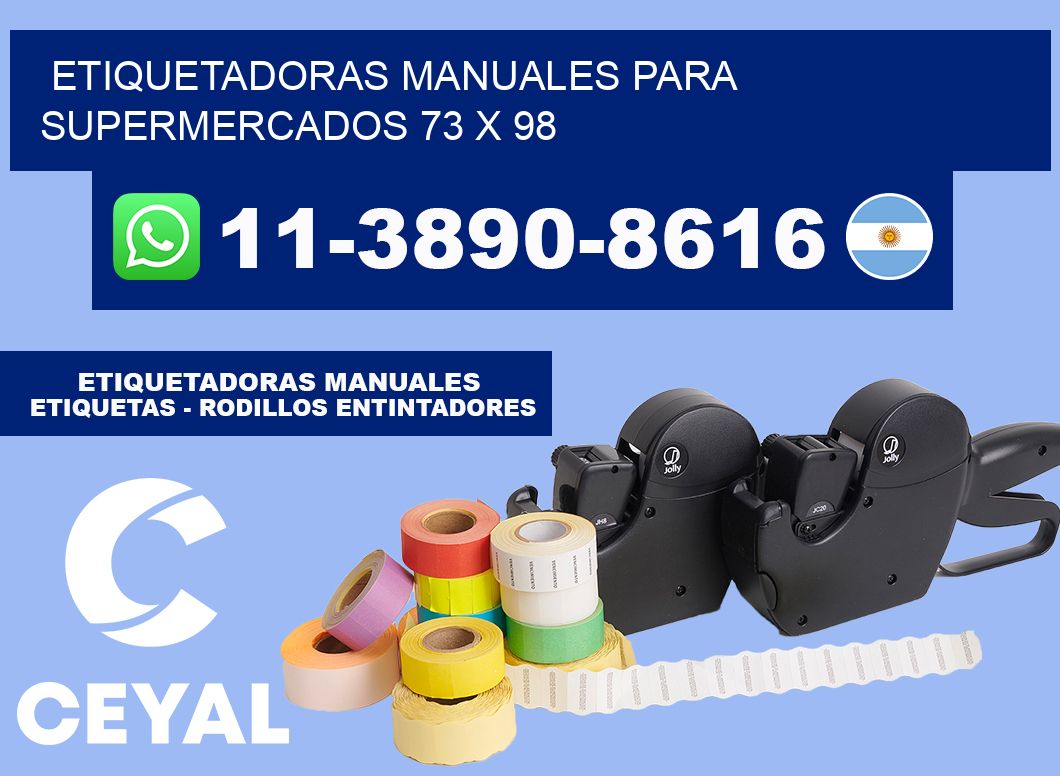 etiquetadoras manuales para supermercados 73 x 98