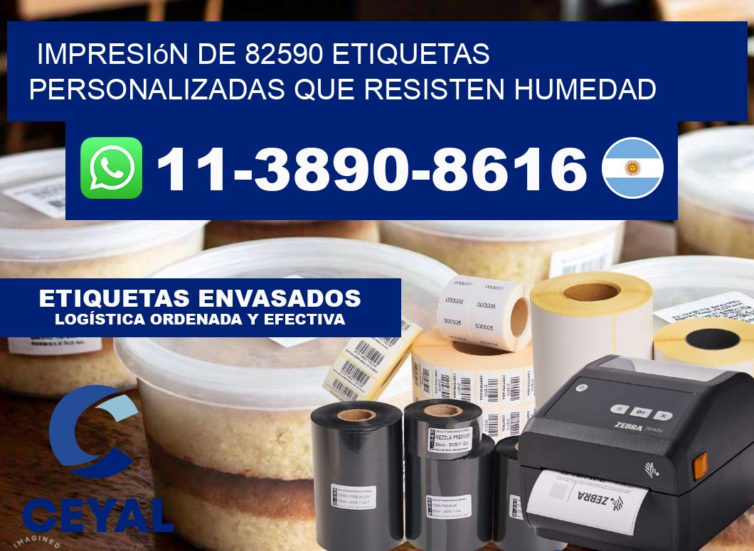 impresión de 82590 etiquetas personalizadas que resisten humedad