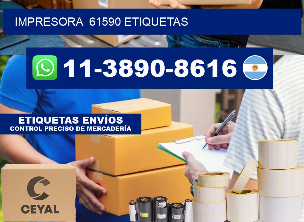 impresora 61590 etiquetas