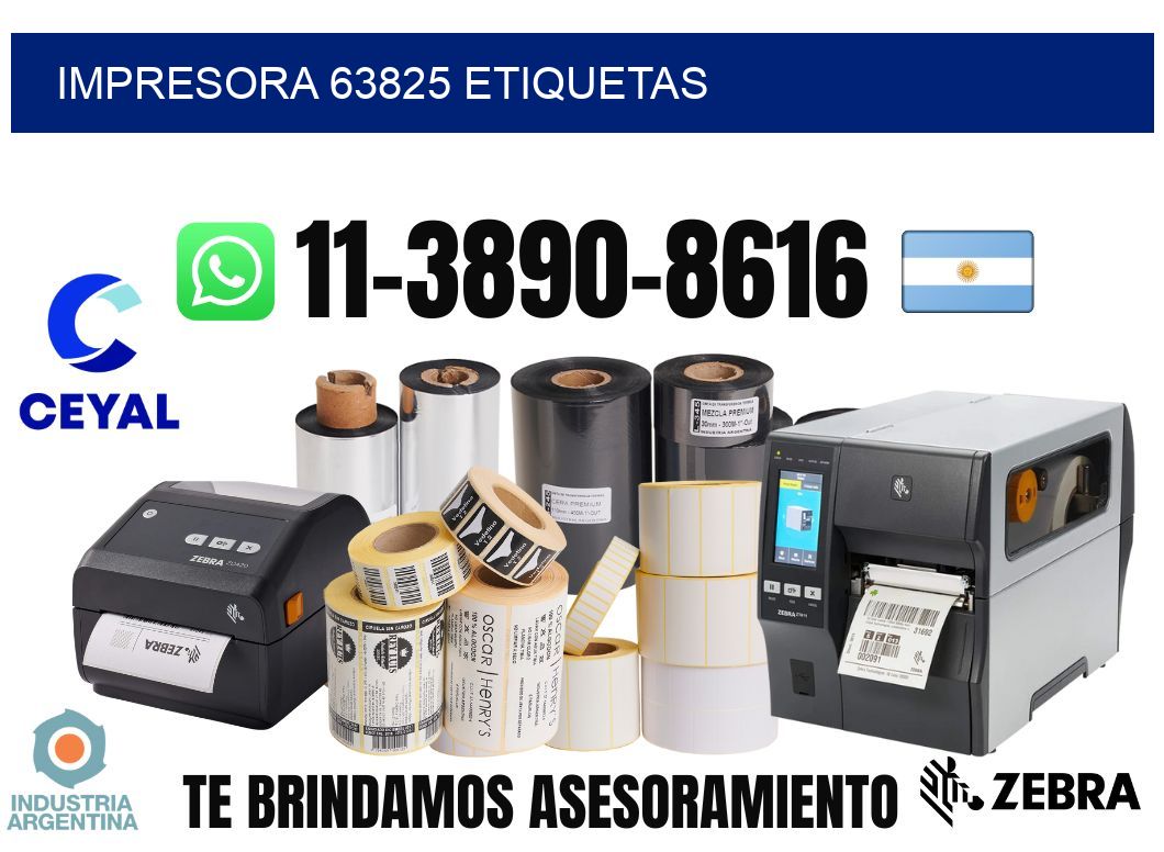 impresora 63825 etiquetas