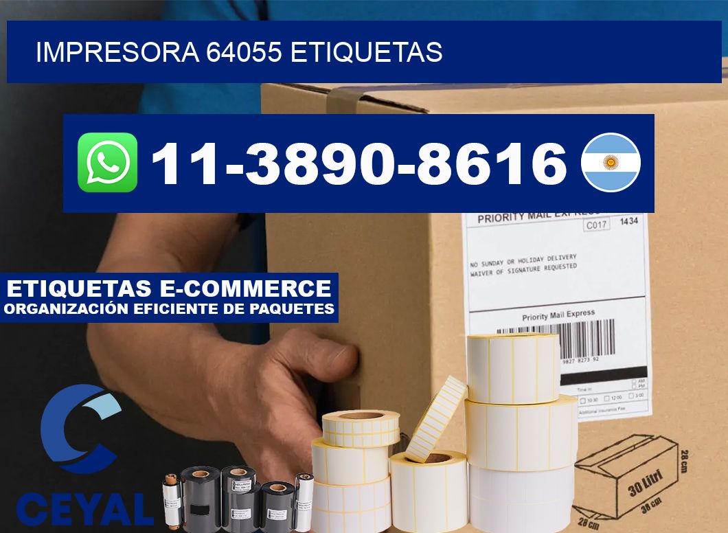 impresora 64055 etiquetas