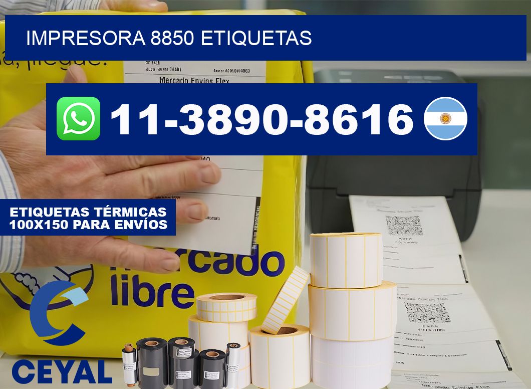 impresora 8850 etiquetas