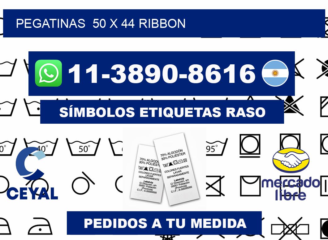 pegatinas 50 x 44 ribbon