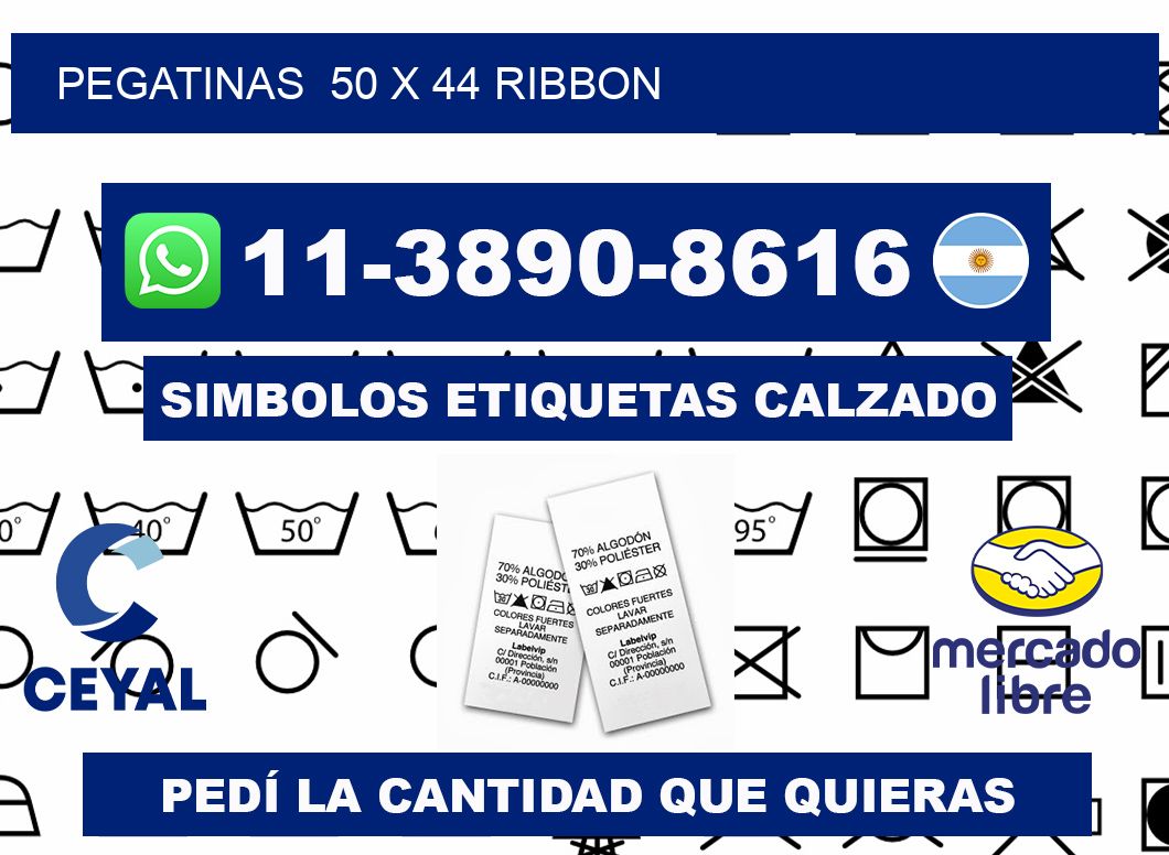pegatinas 50 x 44 ribbon