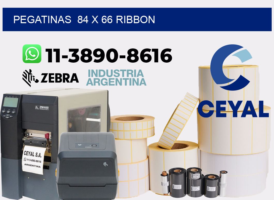 pegatinas 84 x 66 ribbon