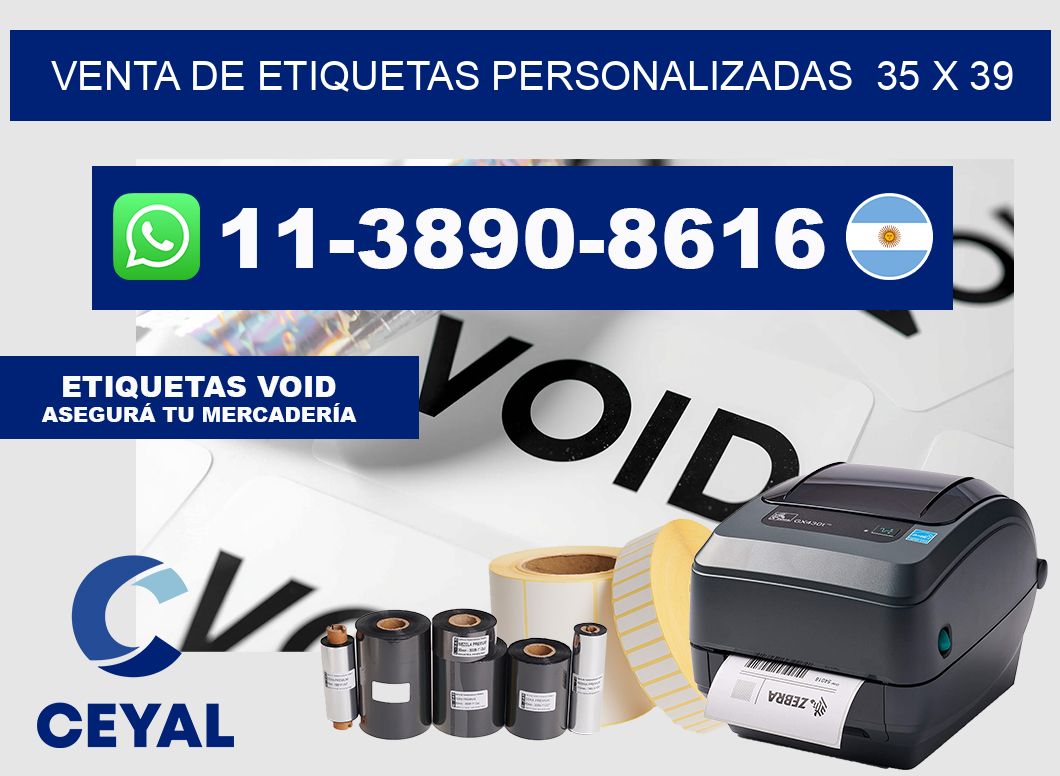 venta de etiquetas personalizadas 35 x 39
