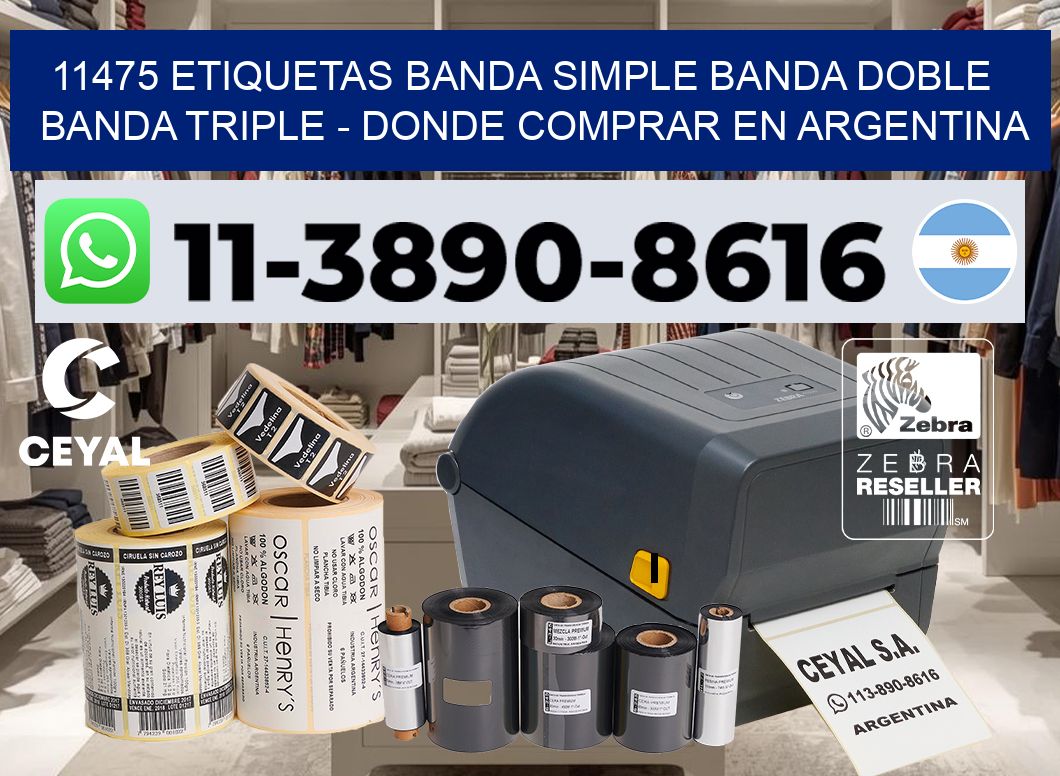 11475 etiquetas banda simple banda doble banda triple – Donde Comprar en Argentina