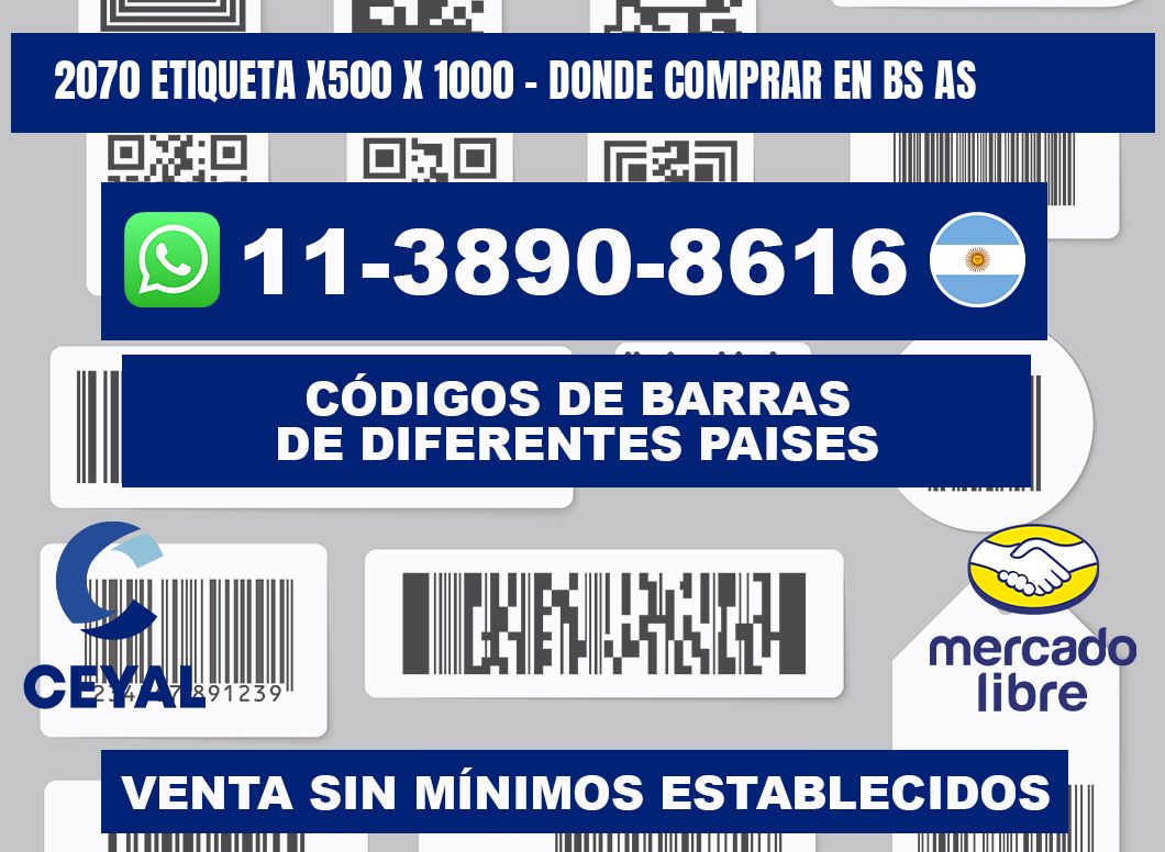 2070 etiqueta x500 x 1000 - Donde Comprar en bs as