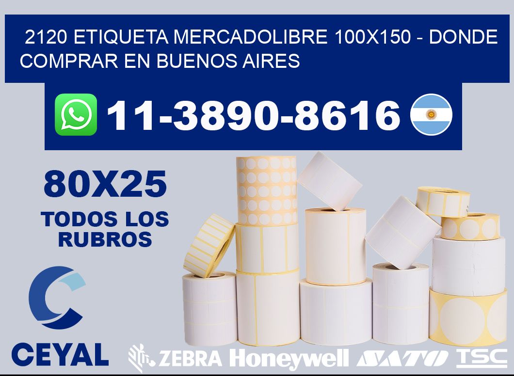 2120 etiqueta MercadoLibre 100x150 - Donde Comprar en Buenos Aires