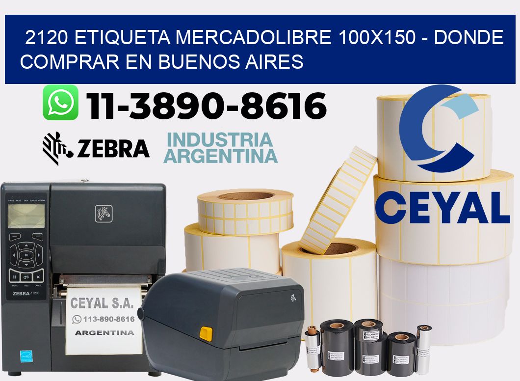 2120 etiqueta MercadoLibre 100x150 - Donde Comprar en Buenos Aires