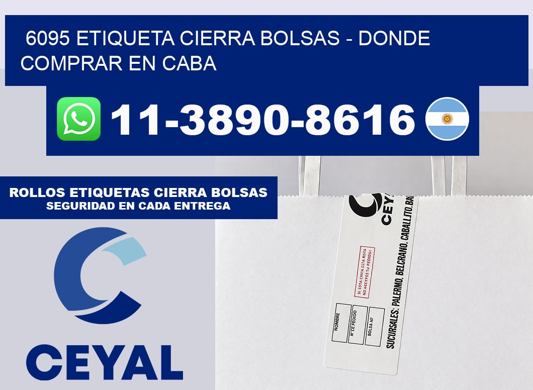 6095 etiqueta Cierra Bolsas – Donde Comprar en Caba
