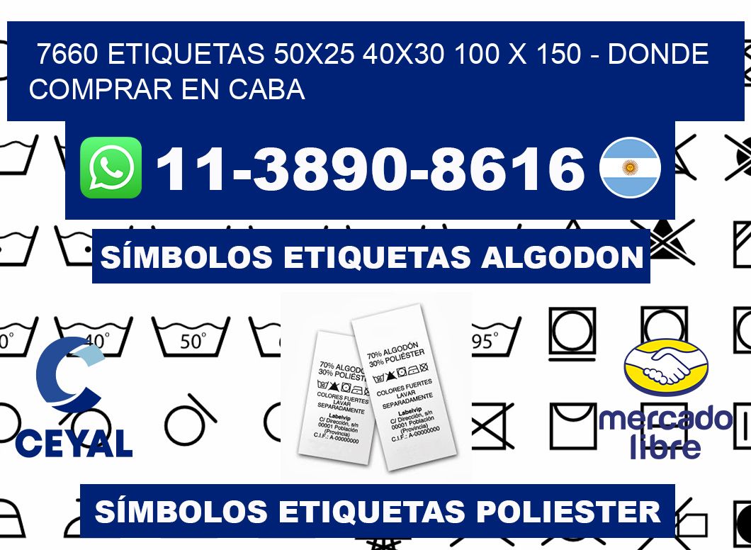7660 etiquetas 50x25 40x30 100 x 150 - Donde Comprar en Caba