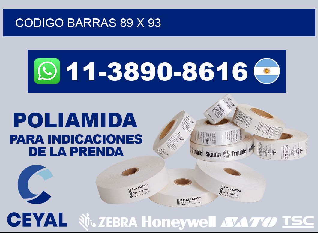 Codigo barras 89 x 93
