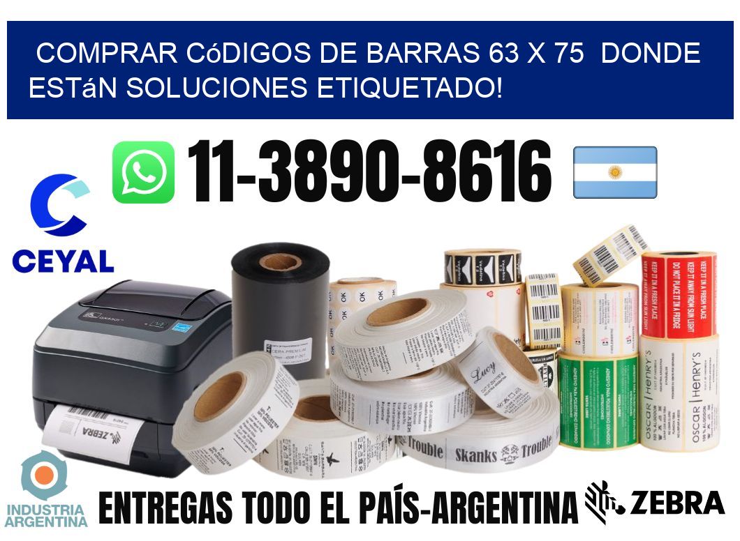 Comprar códigos de barras 63 x 75  donde están soluciones etiquetado!