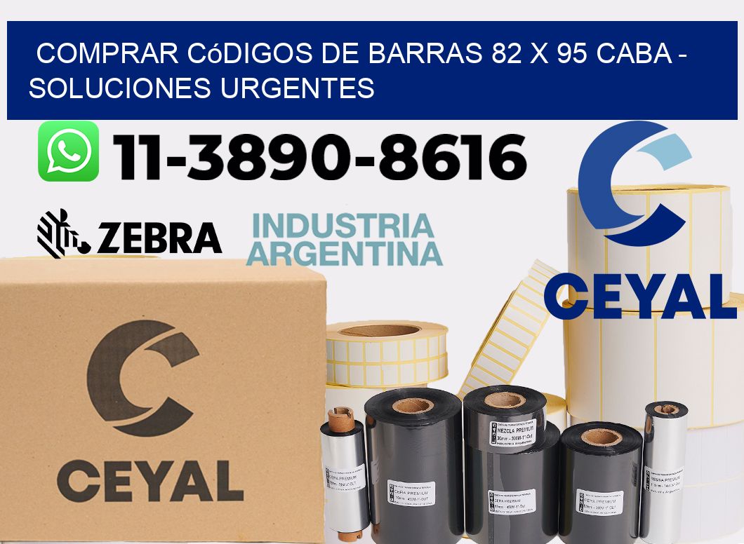 Comprar códigos de barras 82 x 95 CABA - soluciones urgentes