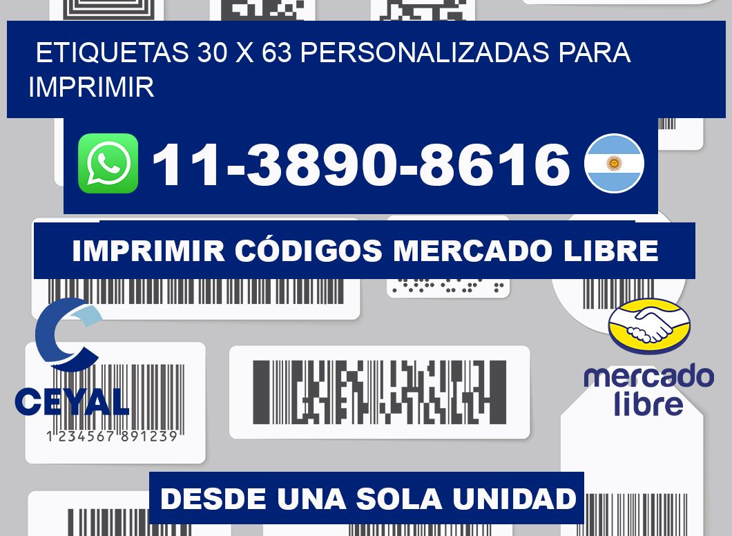 etiquetas 30 x 63 personalizadas para imprimir