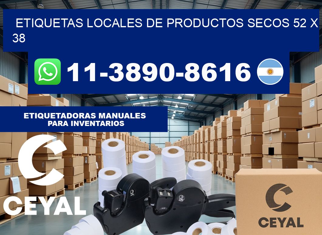 etiquetas locales de productos secos 52 x 38
