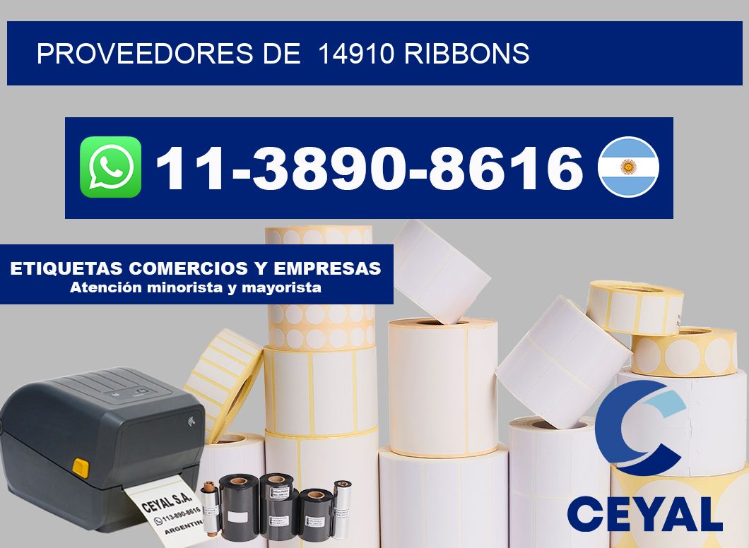 Proveedores de  14910 ribbons