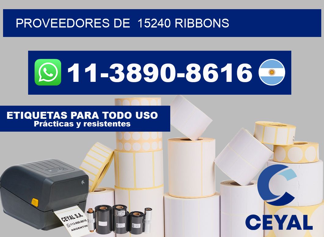 Proveedores de  15240 ribbons