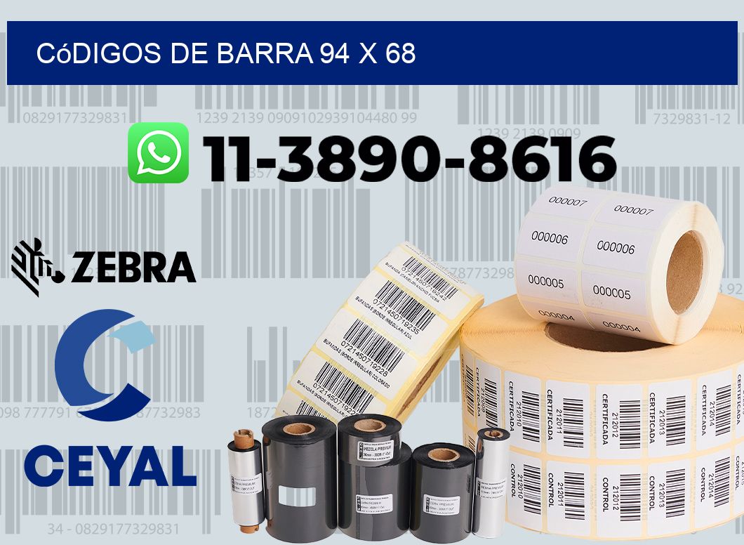 códigos de barra 94 x 68
