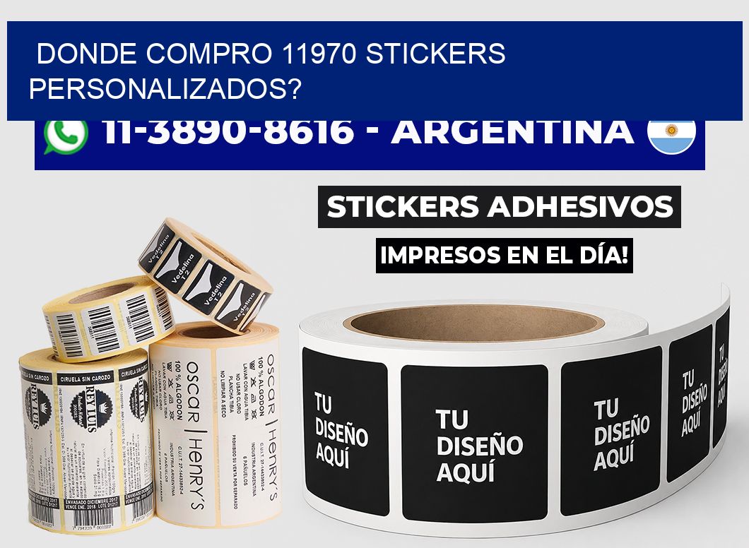 donde compro 11970 stickers personalizados?