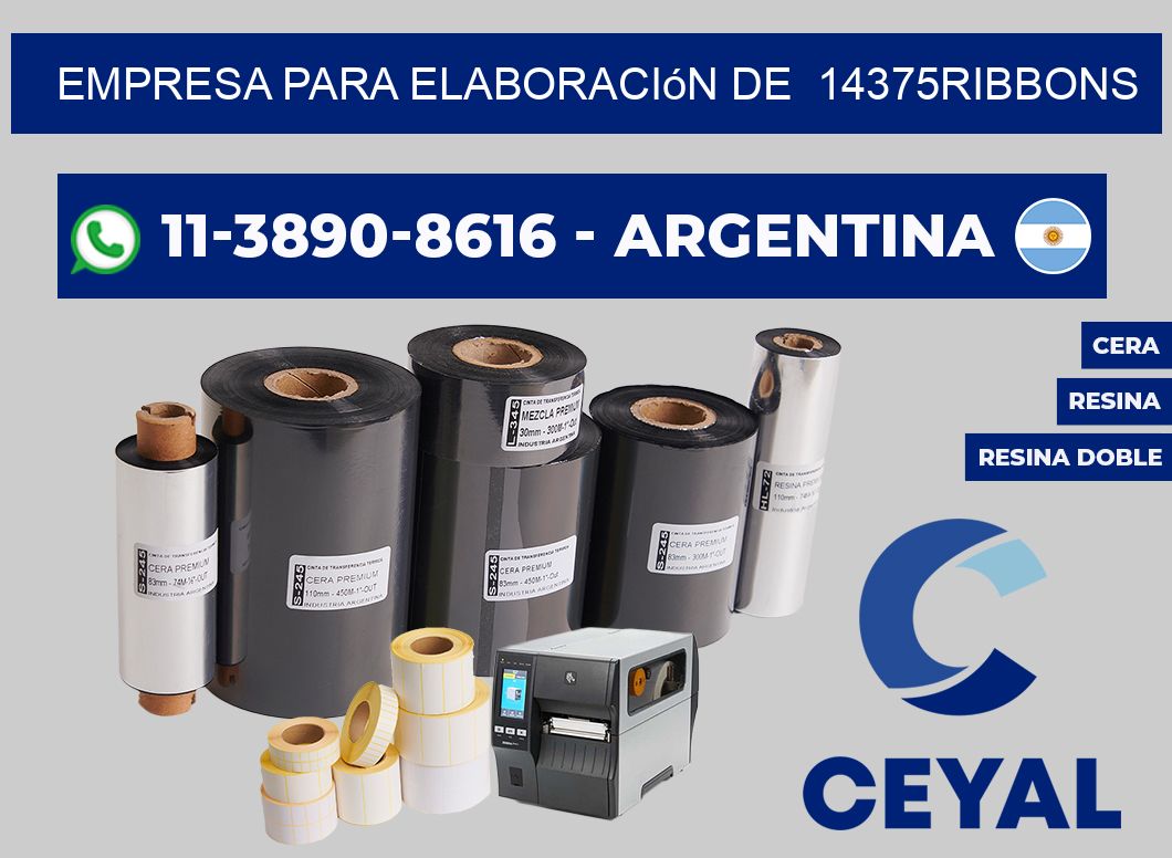 empresa para elaboración de  14375ribbons