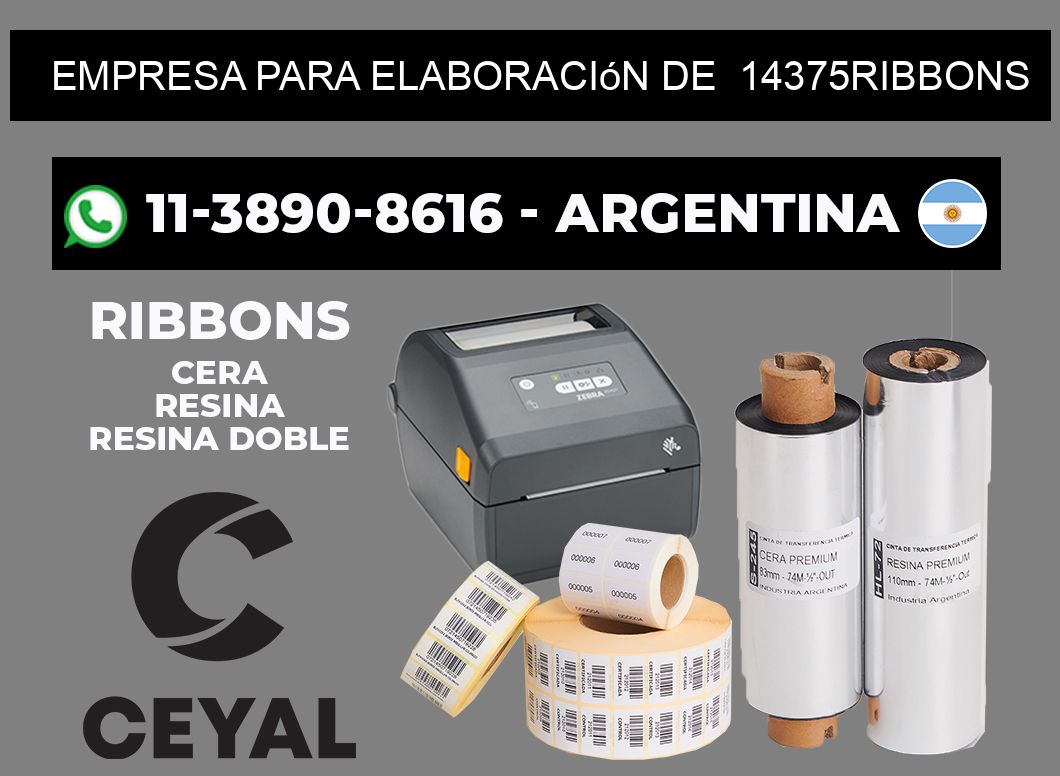 empresa para elaboración de  14375ribbons