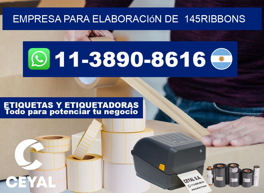 empresa para elaboración de 145ribbons