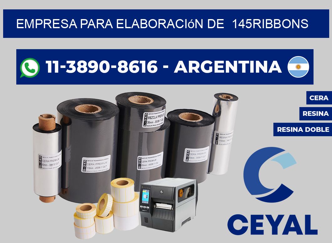 empresa para elaboración de  145ribbons