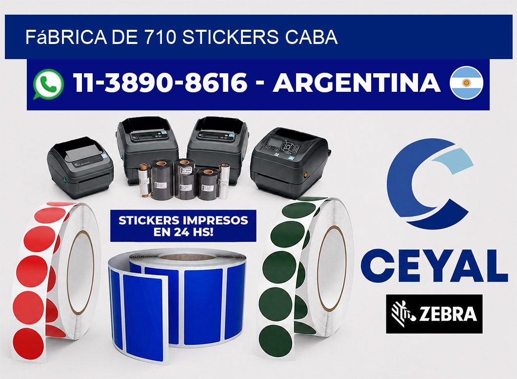 fábrica de 710 stickers CABA