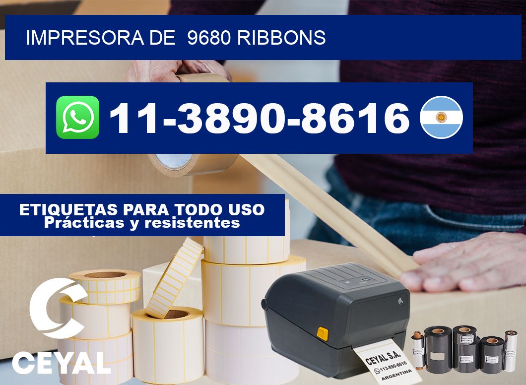 impresora de  9680 ribbons