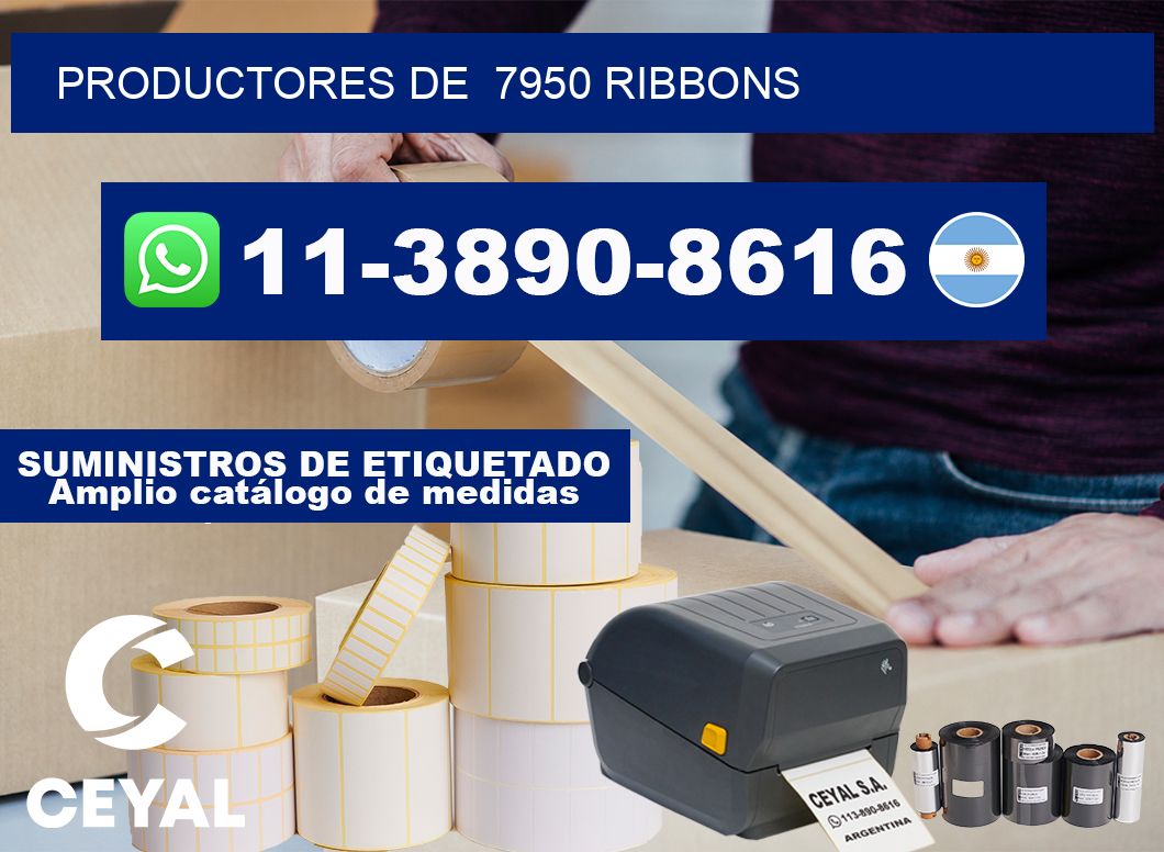 productores de 7950 ribbons
