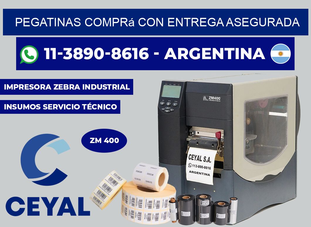 PEGATINAS Comprá con entrega asegurada